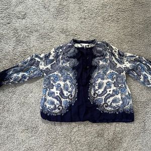 H&M paisley shirt